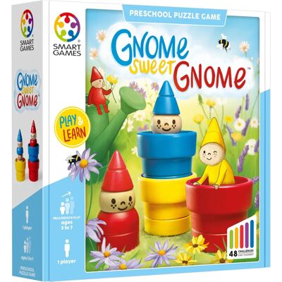 Smart Games Gnome Sweet Gnome - Gra planszowa dla przedszkolaków Smart Games Gnome Sweet Gnome - Gra planszowa dla przedszkolaków