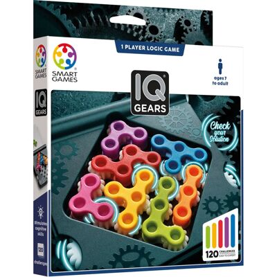 SmartGames IQ Gears Puzzle - Bildungs-Rätsel für 7+ Jahre SmartGames IQ Gears Puzzle - Bildungs-Rätsel für 7+ Jahre