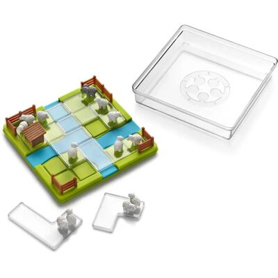 SmartGames SG 452 FR boîte à casse-tête cérébral - Pose Moutons - Jeu éducatif de logique - Publicité SmartGames SG 452 FR boîte à casse-tête cérébral - Pose Moutons - Jeu éducatif de logique - Publicité