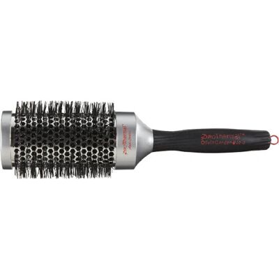 Olivia Garden ProThermal Hairbrush - All Hair Types - Black, Silver Olivia Garden ProThermal Hairbrush - All Hair Types - Black, Silver