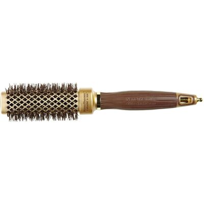 Brosse à cheveux en céramique + ion Olivia Garden NanoThermic - Type de cheveux - Publicité Brosse à cheveux en céramique + ion Olivia Garden NanoThermic - Type de cheveux - Publicité