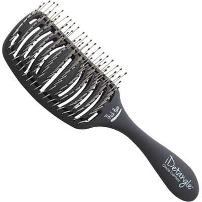 Brosse à cheveux Olivia Garden iDetangle - Pour cheveux mouillés et secs - Design ergonomique - Publicité Brosse à cheveux Olivia Garden iDetangle - Pour cheveux mouillés et secs - Design ergonomique - Publicité