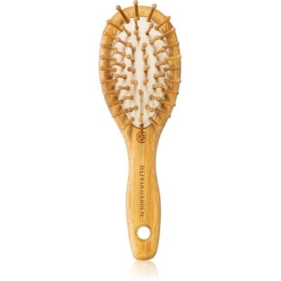 Olivia Garden Bamboo Touch Haarbürste - Flach, Kopfhautmassage, Umweltfreundlich Olivia Garden Bamboo Touch Haarbürste - Flach, Kopfhautmassage, Umweltfreundlich