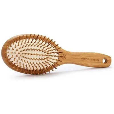 Olivia Garden Bamboo Touch Hajkefe - Síkkiharja hajra és pään bőrre - M Olivia Garden Bamboo Touch Hajkefe - Síkkiharja hajra és pään bőrre - M