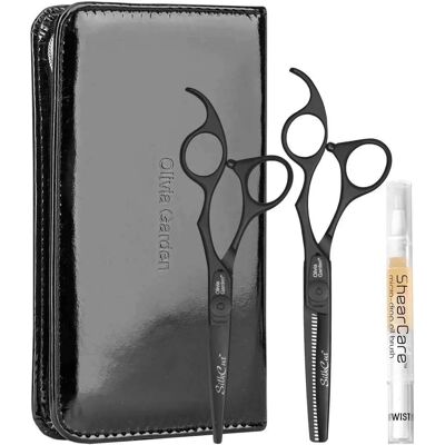 Set di forbici per capelli Olivia Garden SilkCut - Affilate, Resistenti, Ergonomiche Set di forbici per capelli Olivia Garden SilkCut - Affilate, Resistenti, Ergonomiche