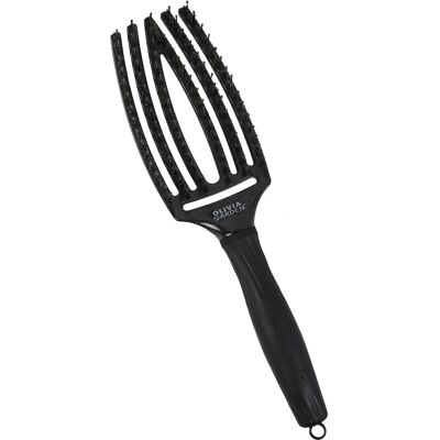 Olivia Garden Schwarzer Onyx Haarbürste - Entwirrer für Damen Olivia Garden Schwarzer Onyx Haarbürste - Entwirrer für Damen