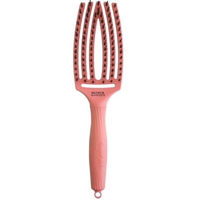 Cepillo de pelo Olivia Garden Radiant Peach de cerdo y nylon - Cepillo Cepillo de pelo Olivia Garden Radiant Peach de cerdo y nylon - Cepillo