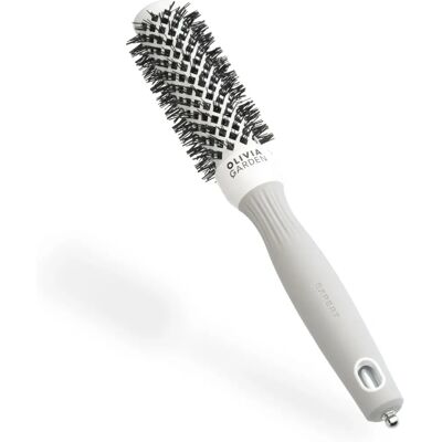 Spazzola Olivia Garden Expert Shine Ondulata Bianco e Grigio - Tipo di Capelli Spazzola Olivia Garden Expert Shine Ondulata Bianco e Grigio - Tipo di Capelli