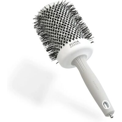 Olivia Garden Expert Shine Wavy Borsten Weiß & Grau Haarbürste - Haartyp Olivia Garden Expert Shine Wavy Borsten Weiß & Grau Haarbürste - Haartyp