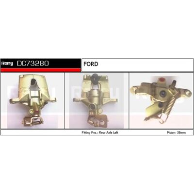 DELCO REMY DC73280 Teräksinen jarrusatula - Brake Caliper DELCO REMY DC73280 Teräksinen jarrusatula - Brake Caliper