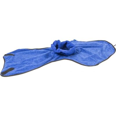 Peignoir Microfibre pour Chien DUVO+ - 68cm - Publicité Peignoir Microfibre pour Chien DUVO+ - 68cm - Publicité