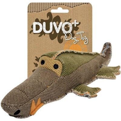 Duvo+ Hundespielzeug - Krokodil aus Canvas 31x14x8 Cm - Hundespielzeug Duvo+ Hundespielzeug - Krokodil aus Canvas 31x14x8 Cm - Hundespielzeug