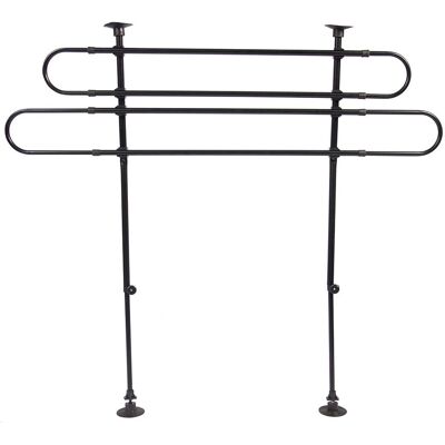 Divisor de Coche Duvo+ - Ajustable 85-140cm Transparente 2 Barras Divisor de Coche Duvo+ - Ajustable 85-140cm Transparente 2 Barras