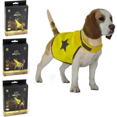 Gilet de sécurité neon réfléchissant Duvo+ Security 56cm - Publicité Gilet de sécurité neon réfléchissant Duvo+ Security 56cm - Publicité
