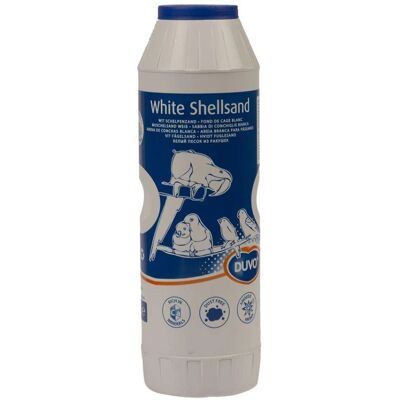 Duvo Plus Weißer Muschelsand für Vögel mit Anis - Vogelfutter & Einstreu Duvo Plus Weißer Muschelsand für Vögel mit Anis - Vogelfutter & Einstreu
