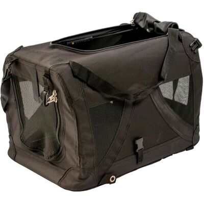 Transportín Plegable DUVO de Tela para Perros - Negro - 91 x 63 x 63 cm Transportín Plegable DUVO de Tela para Perros - Negro - 91 x 63 x 63 cm