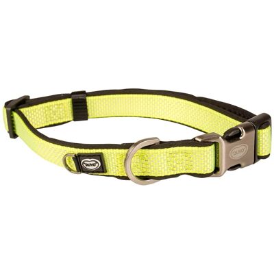 Duvo+ Explor North Nylon Neon Geel Hondenhalsband - Halsband voor actieve honden Duvo+ Explor North Nylon Neon Geel Hondenhalsband - Halsband voor actieve honden