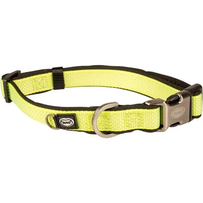 Duvo+ North Nylon Neon Geel Hondenhalsband - Hondenhalsband Duvo+ North Nylon Neon Geel Hondenhalsband - Hondenhalsband