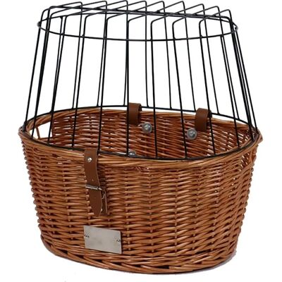 Duvo+ Provence Weiden Fahrradkorb - 35x55x49 cm - Braun - Fahrradkorb Duvo+ Provence Weiden Fahrradkorb - 35x55x49 cm - Braun - Fahrradkorb