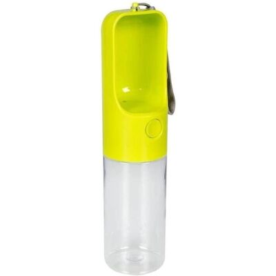 Duvo Plus Bouteille d'eau de voyage jaune pour chiens - Bouteille d'eau - Publicité Duvo Plus Bouteille d'eau de voyage jaune pour chiens - Bouteille d'eau - Publicité
