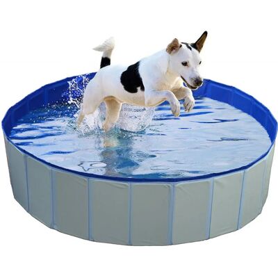 Piscina para Perros DUVO - Azul - 120x30cm - PVC Piscina para Perros DUVO - Azul - 120x30cm - PVC