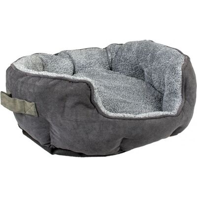 Duvo+ Oval Velours Hundebett - 41x38x20 cm Duvo+ Oval Velours Hundebett - 41x38x20 cm