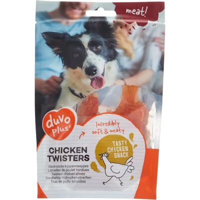 Friandises au Poulet DUVO+ pour Chien - 80g - Publicité Friandises au Poulet DUVO+ pour Chien - 80g - Publicité