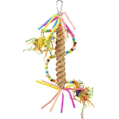 Duvo+ Jouet pour Oiseaux Coloré - Jouet pour oiseaux Duvo+ Jouet pour Oiseaux Coloré - Jouet pour oiseaux