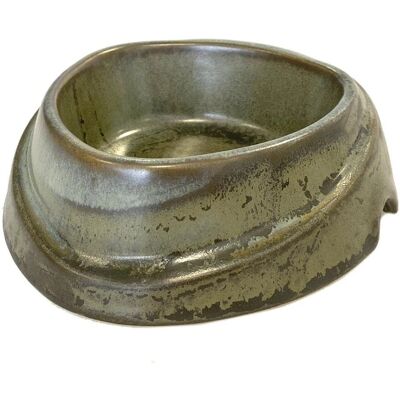 Bol de nourriture Duvo+ Stone Vigor Kaki - Récipient pour animaux Bol de nourriture Duvo+ Stone Vigor Kaki - Récipient pour animaux