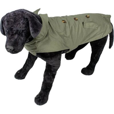 Duvo+ Beigefarbene Hundetrenchcoat - Hundejakke Duvo+ Beigefarbene Hundetrenchcoat - Hundejakke