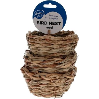 Duvoplus - Vogelnest aus Schilfrohr mit Haken - Bird House Duvoplus - Vogelnest aus Schilfrohr mit Haken - Bird House