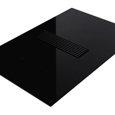 Novy 1851 - Nero - Piano cottura a induzione con cappa Novy 1851 - Nero - Piano cottura a induzione con cappa