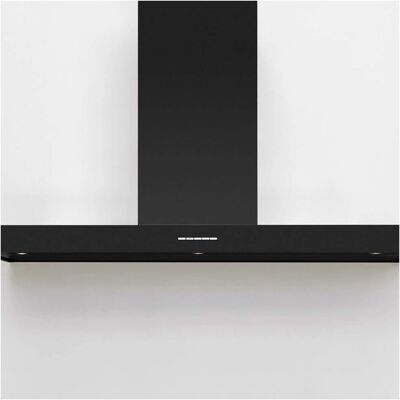 Cappa da muro nera Novy 6512 Salsa - Design sottile e controllo semplice Cappa da muro nera Novy 6512 Salsa - Design sottile e controllo semplice