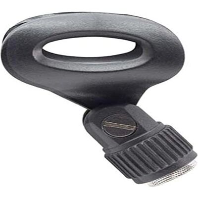 Stagg MH-10AH Microfoonclip - Snelle ontgrendeling - Zwart Stagg MH-10AH Microfoonclip - Snelle ontgrendeling - Zwart