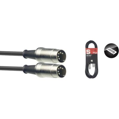 Stagg SMD10 10M Metal MIDI Cable - MIDI Cable Stagg SMD10 10M Metal MIDI Cable - MIDI Cable