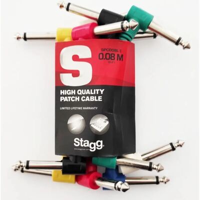 Stagg SPC008L E - Cavo di patch - 6 cavi - Diametro 5mm - RoHS Stagg SPC008L E - Cavo di patch - 6 cavi - Diametro 5mm - RoHS