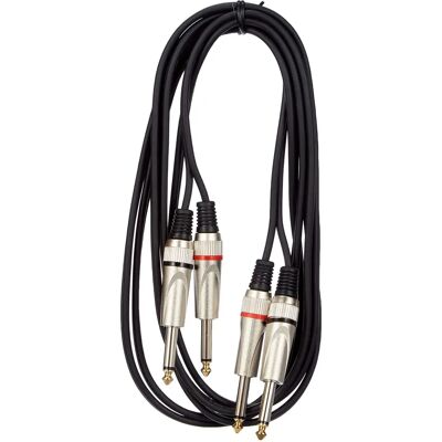 Stagg STC3P - Cavo doppio maschio 3m Stagg STC3P - Cavo doppio maschio 3m