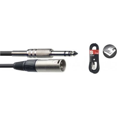 Cavo XLR a Jack - RoHS Nero - Cavo audio Cavo XLR a Jack - RoHS Nero - Cavo audio
