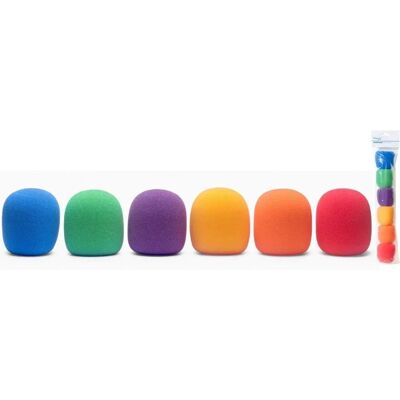 Stagg Microphone Accessories - WS-S35 / C6 - Multiple Colors Stagg Microphone Accessories - WS-S35 / C6 - Multiple Colors