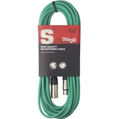 Stagg SMC10 CGR - XLR Cable & Accessories Stagg SMC10 CGR - XLR Cable & Accessories