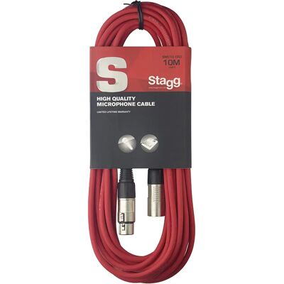 STAGG SMC10 CRD - XLR Cable & Accessories STAGG SMC10 CRD - XLR Cable & Accessories