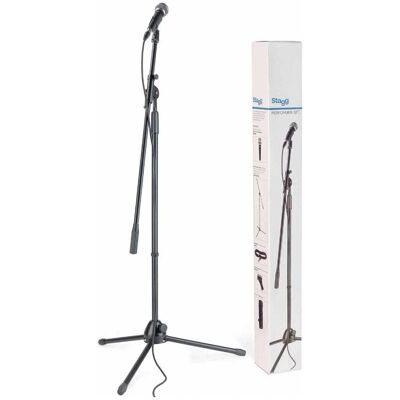 Stagg SDM50 Mikrofon- und Ständerset - Dynamisches Mikrofon Stagg SDM50 Mikrofon- und Ständerset - Dynamisches Mikrofon