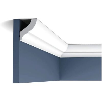Orac Decor Cornice - BASIXX CB502 - Bianco - 200x5.9x4.9 cm Orac Decor Cornice - BASIXX CB502 - Bianco - 200x5.9x4.9 cm