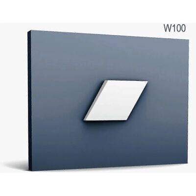 Orac Decor Modern 3D Wall Panel - Lightweight, Stable - White Orac Decor Modern 3D Wall Panel - Lightweight, Stable - White