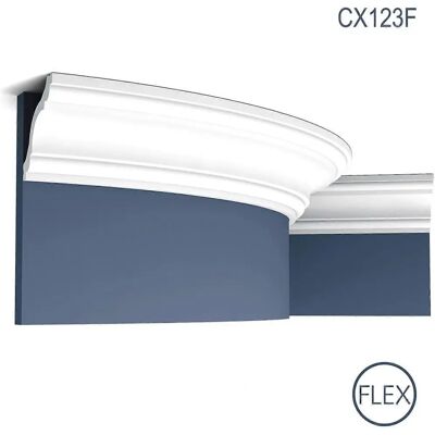 Orac Decor AXXENT Weiße flexible Zierleiste - Zierleiste Orac Decor AXXENT Weiße flexible Zierleiste - Zierleiste