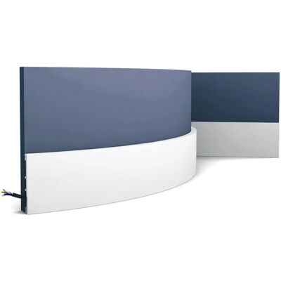 Orac Decor AXXENT Blanqueado Moldura Flexible - Zócalo Orac Decor AXXENT Blanqueado Moldura Flexible - Zócalo