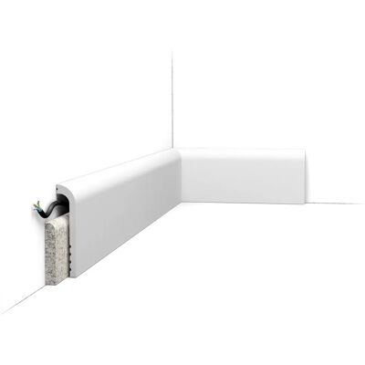 Orac Decor LUXXUS SX185 Water-Resistant Skirting - Decorative Moulding Orac Decor LUXXUS SX185 Water-Resistant Skirting - Decorative Moulding