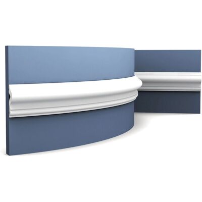 Orac Decor Molding Flexible Blanco PX175F - Moldura Orac Decor Molding Flexible Blanco PX175F - Moldura