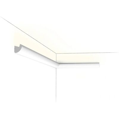 Orac Decor CX188 Cornice pour éclairage indirect - 2m - Publicité Orac Decor CX188 Cornice pour éclairage indirect - 2m - Publicité