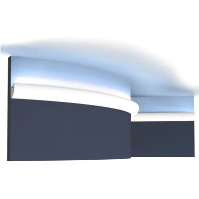 Orac Decor AXXENT Mouldura Flessibile - Bianco Orac Decor AXXENT Mouldura Flessibile - Bianco